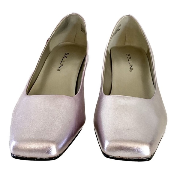 NWOT — Retro Bellini Metallic Lavender Leather Pumps, Size 9.5 W - Picture 3 of 14